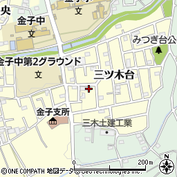 埼玉県入間市三ツ木台98周辺の地図