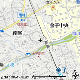 埼玉県入間市南峯169周辺の地図