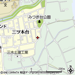 埼玉県入間市三ツ木台169周辺の地図