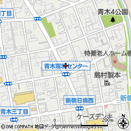 川口市役所　収集業務課周辺の地図