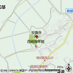 安興寺周辺の地図