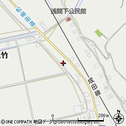 千葉県成田市大竹2232-17周辺の地図