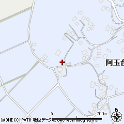 千葉県香取市阿玉台1377周辺の地図
