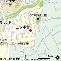 埼玉県入間市三ツ木台143周辺の地図