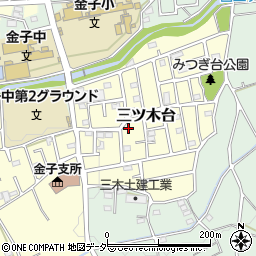 埼玉県入間市三ツ木台125周辺の地図
