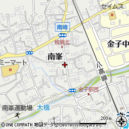 埼玉県入間市南峯200周辺の地図