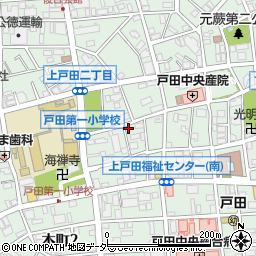 埼玉県戸田市上戸田2丁目43-10周辺の地図