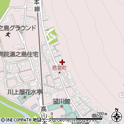 岐阜県下呂市湯之島301周辺の地図