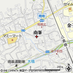 埼玉県入間市南峯197周辺の地図