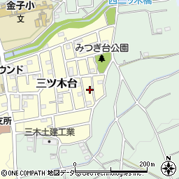 埼玉県入間市三ツ木台152周辺の地図