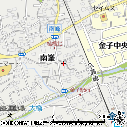 埼玉県入間市南峯180周辺の地図