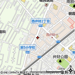 ジョリーパスタ朝霞台店周辺の地図