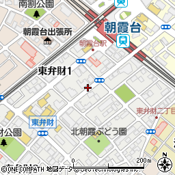 〒351-0022 埼玉県朝霞市東弁財の地図