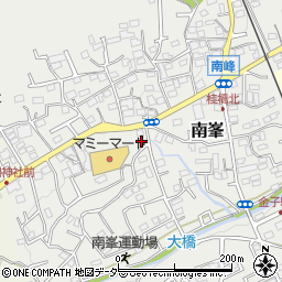 埼玉県入間市南峯218周辺の地図