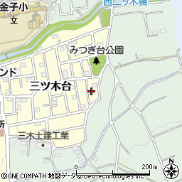 埼玉県入間市三ツ木台171周辺の地図