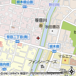 クラリオン戸田倉庫周辺の地図