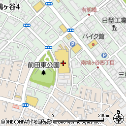 島忠川口朝日店周辺の地図