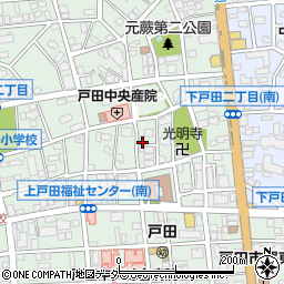 埼玉県戸田市上戸田2丁目20-10周辺の地図