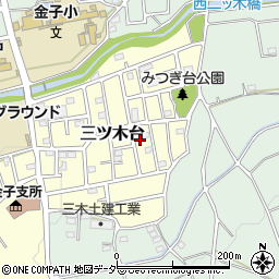 埼玉県入間市三ツ木台147周辺の地図