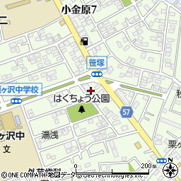 聖徳大学順和寮周辺の地図