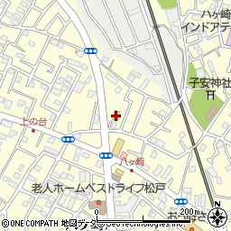 セブンイレブン松戸八ケ崎８丁目店周辺の地図
