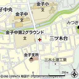 埼玉県入間市三ツ木台11周辺の地図