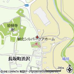 山梨県北杜市長坂町渋沢903周辺の地図