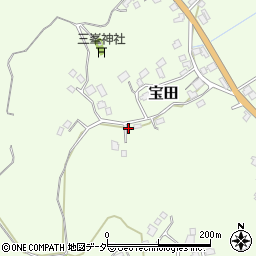 千葉県成田市宝田1225周辺の地図