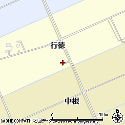 千葉県印西市行徳100周辺の地図