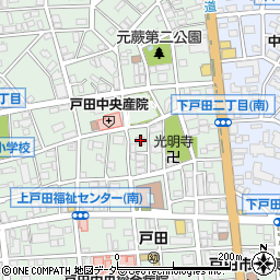 埼玉県戸田市上戸田2丁目20-4周辺の地図