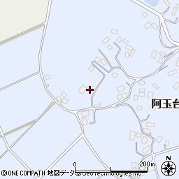 千葉県香取市阿玉台1398周辺の地図