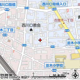 トイレ交換・便器交換の生活救急車　川口市エリア専用ダイヤル周辺の地図