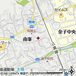 埼玉県入間市南峯178-5周辺の地図