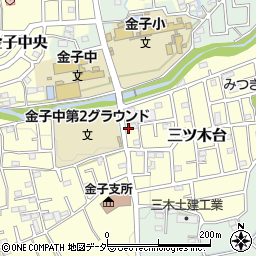 埼玉県入間市三ツ木台16周辺の地図