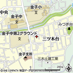 埼玉県入間市三ツ木台17周辺の地図