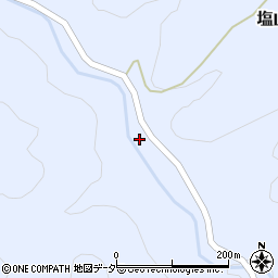 山梨県甲州市塩山一ノ瀬高橋207周辺の地図