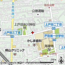 埼玉県戸田市上戸田3丁目21-9周辺の地図