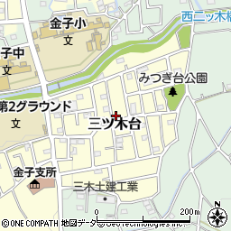 埼玉県入間市三ツ木台40周辺の地図