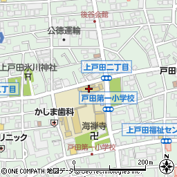 戸田市立戸田第一小学校周辺の地図