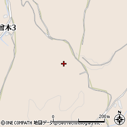 成木河辺線周辺の地図