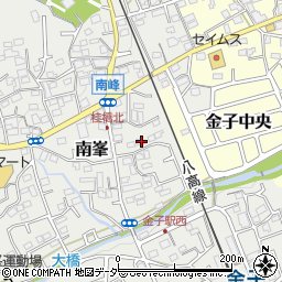 埼玉県入間市南峯177周辺の地図