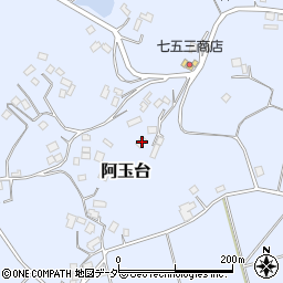 千葉県香取市阿玉台1493周辺の地図
