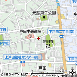 埼玉県戸田市上戸田2丁目20-14周辺の地図