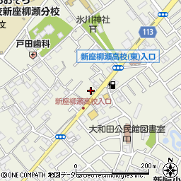 すき家新座大和田店周辺の地図
