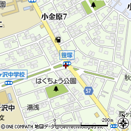 笹塚周辺の地図