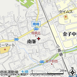 埼玉県入間市南峯182周辺の地図