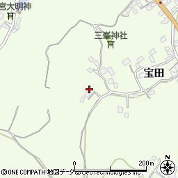 千葉県成田市宝田1254-3周辺の地図