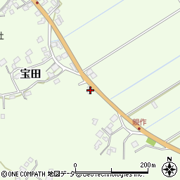 千葉県成田市宝田1217周辺の地図