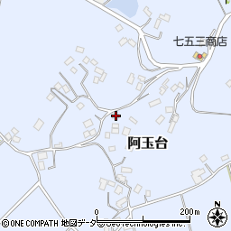 千葉県香取市阿玉台1338周辺の地図