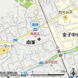 埼玉県入間市南峯178-2周辺の地図